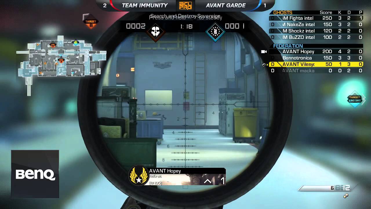Syd Cod ACL Sydney - CoD: Ghosts - LBF - Immunity vs Avant Garde - Game 5 - YouTube
