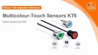 How to: Multicolour-Touch Sensors KT6: Control via pin2