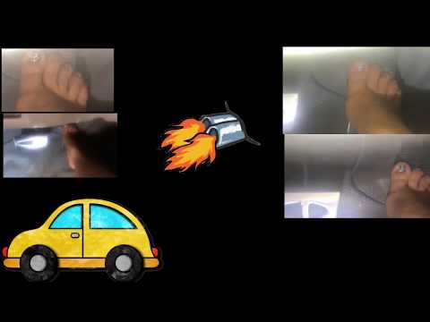 Revving Barefoot | Revving Sounds | GMC Truck | Car Revving Sounds