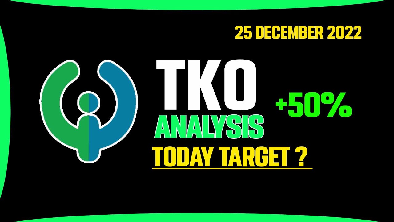 TKO price prediction, 35 profit book this week? Toko price prediction