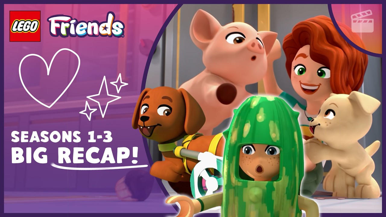 The Big LEGO Friends Season 1-3 Recap 💜 | Spoiler Alert! | LEGO