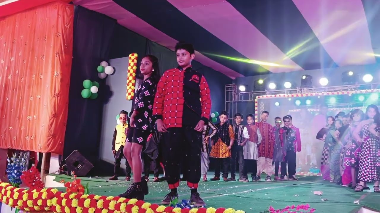 Siksha Niketan Junior Fashion show. #Sambalpuri fashion show