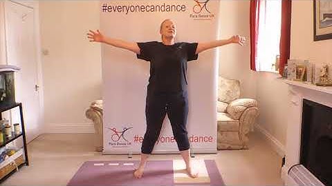 Inclusive dance session 6 - Standing routine and warm up - BeActive