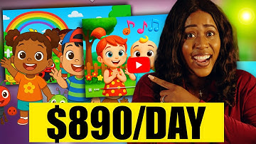 Make $890/Day Posting Faceless AI Kids Songs 
