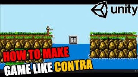 Unity How to make Contra - Retro Run & Gun Platformer DOWNLOAD 2021
