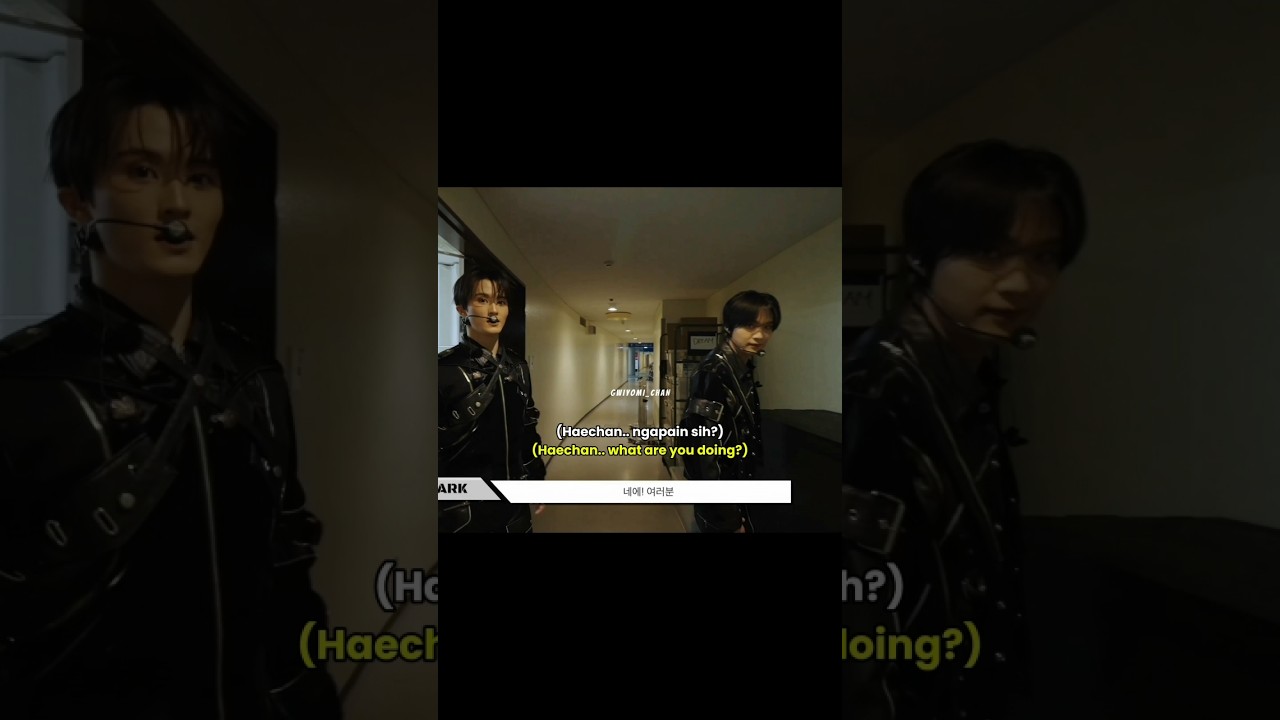 mau heran tapi ini haechan 😭 kenapa sih? mau syuting film? 😭 