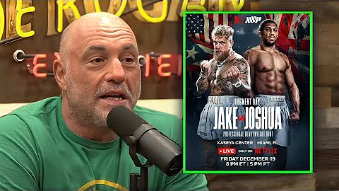 “This Is Crazy!” Joe Rogan Reacts to Jake Paul Fighting Anthony Joshua