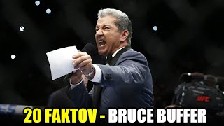 20 FAKTOV - Bruce Buffer | Legendárny moderátor v UFC