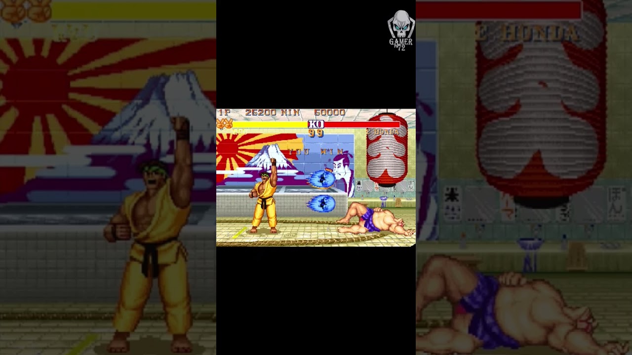 Defeating Opponent In Less Than 1 Second Street Fighter 2 Hack Edition