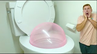 WORLDS LARGEST TOILET SUPER WUBBLE BUBBLE