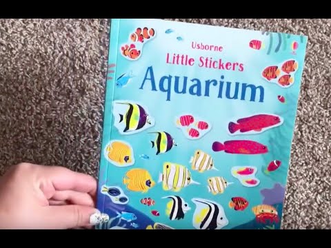 Little Stickers Aquarium 🐟 NEW 2019 USBORNE