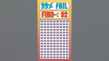 Only 1% Can Spot The Hidden Number #puzzle #viral
