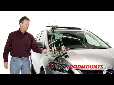 fly rod carrier for car