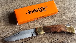 DAS MESSER DES GRAUENS: Buck 110 Clone von Haller Messer || KNIFETALK