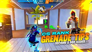 Top 10 CS Rank Grenade Tips and tricks || CS rank tips and tricks