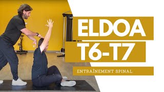ELDOA T6-T7 - Exercice efficace pour les douleurs au niveau de la colonne vertébrale