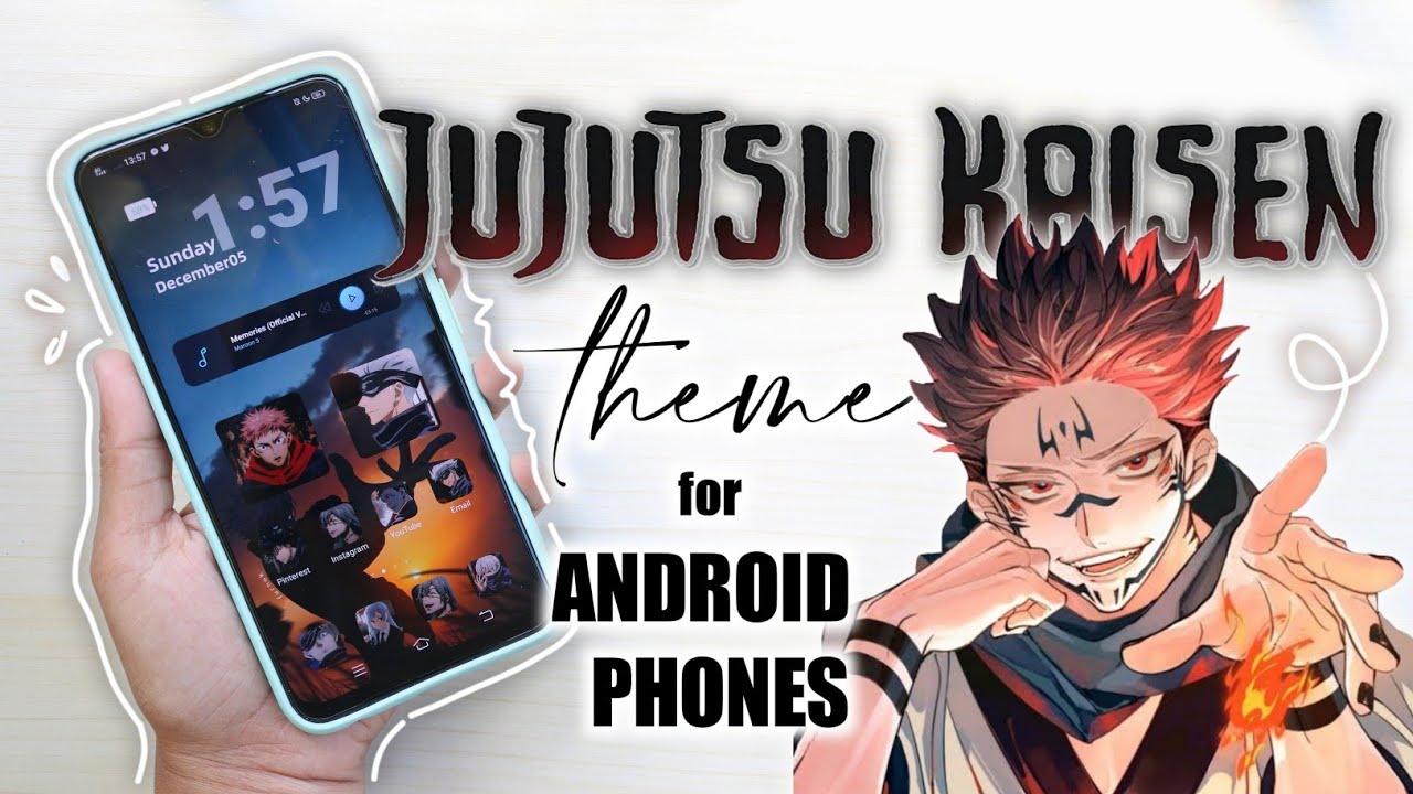 aesthetic phone transformation:: making polcos, anime theme phone, iphone  xr yellow - YouTube