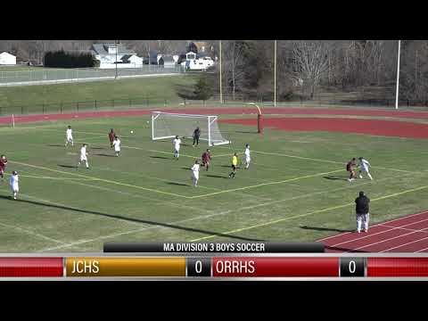 JCHS Boys Soccer vs Old Rochester Regional High School.