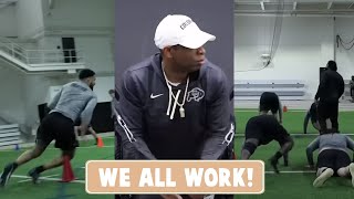 Details DEION SANDERS AND THE ENTIRE COLORADO TEAMS WORKS OUT STRENGTH & CONDITIONING COACH SHOWS LEADERSHIP Update