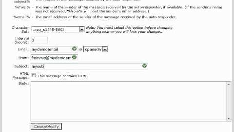 WordPressTutorials.TV - cPanel Autoresponder