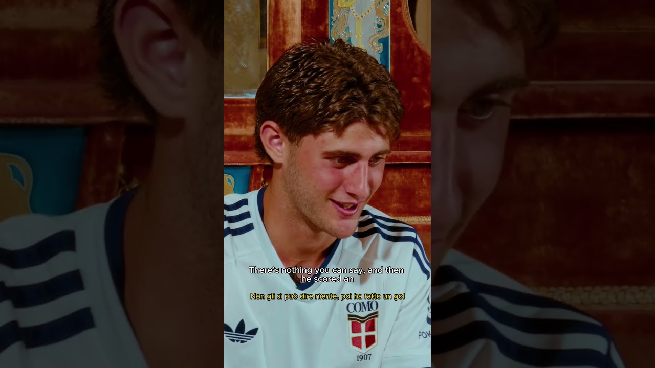 Liberali Reacts to Nico Paz’s Stunning Goal 🤩⚽️ #Como1907
