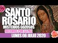 Santo Rosario de Hoy Lunes 06 de JULIO de 2020|MISTERIOS GOZOSOS//VIRGEN MARÍA DE GUADALUPE