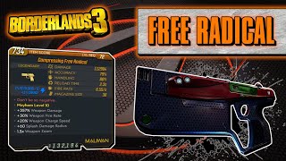 Legendary Item Guide | Free Radical | [Borderlands 3]