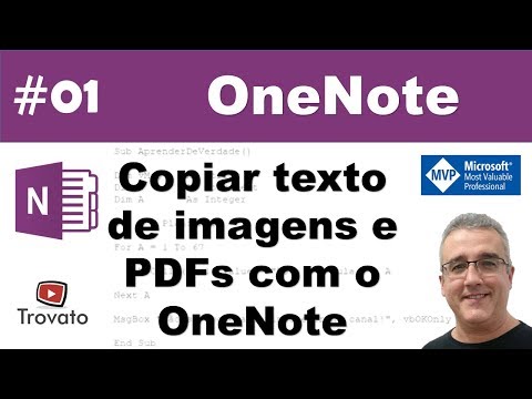 Vídeo: Como copio do OneNote para o Word?