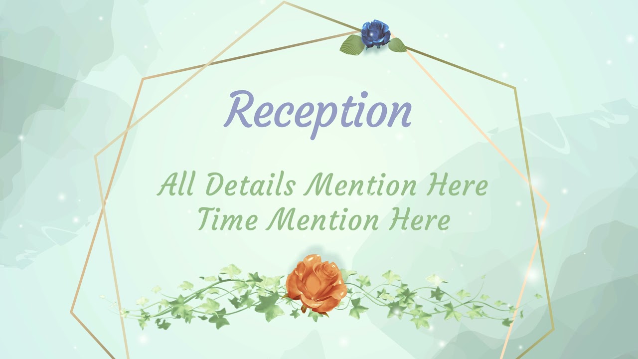 Wedding Invitation Templates After Effects || Project 88 - YouTube