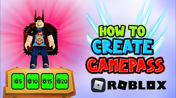 Create Your Own Game Pass in Roblox!😱