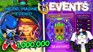 ENCHANT 000,000 КОЛЕ ЗА МИНУТУ ROBLOX Sonic Speed Simulator, и новый 7 мир 1.