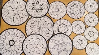 Ep. 112 MOSAIC MANDALAS PHASE II PREP + Wildflowers and Chester!