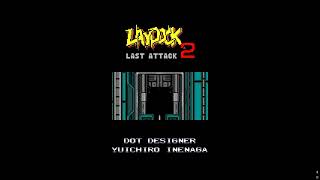 Laydock 2 - Last Attack (T&E Soft, 1988) on MSX2+ intro movie