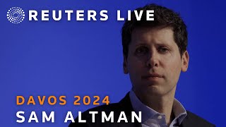 LIVE: OpenAI CEO Sam Altman speaks at World Economic Forum