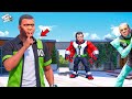 Franklin &amp; Chithapu Playing Ben 10 Hide &amp; Seek With Friends in GTA 5