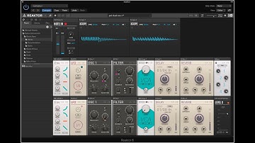 Reaktor Blocks Tutorial Part 2: How To Build Super Easy First Synth.