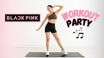 12 MIN BLACKPINK DANCE PARTY WORKOUT - Full body Fat Loss, No Equipment