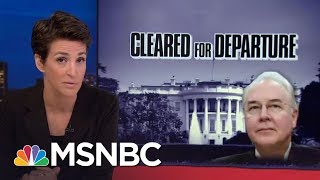 Pattern Of Abuse Of Taxpayer Money Seen In Wealthy Donald Trump Staff | Rachel Maddow | MSNBC