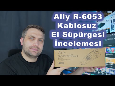 Ally R-6053 Islak/Kuru Kablosuz Araç ve Ev Süpürgesi | Fiyat/Performans Ürünü Arayanlara...