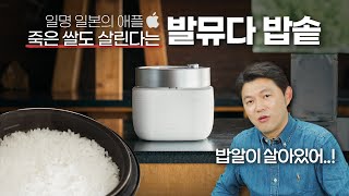 발뮤다 프리미엄 밥솥 '더 고항' 리뷰도 프리미엄으로