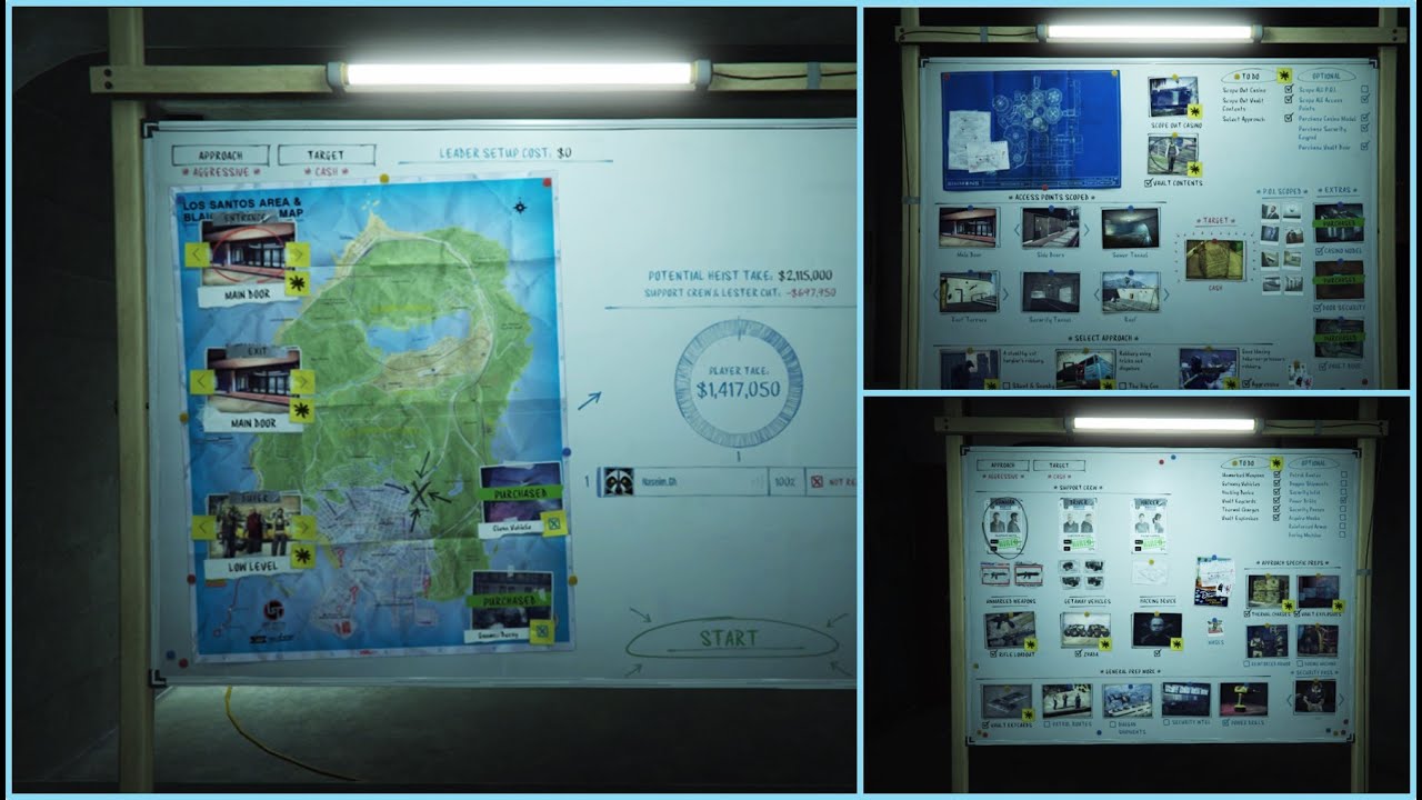 كل شيء لازم تعرفه عن مهمات الكزينو الجديدة | Casino Heist | قراند5