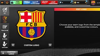 How to import Fc Barcelona logo in DLS 25
