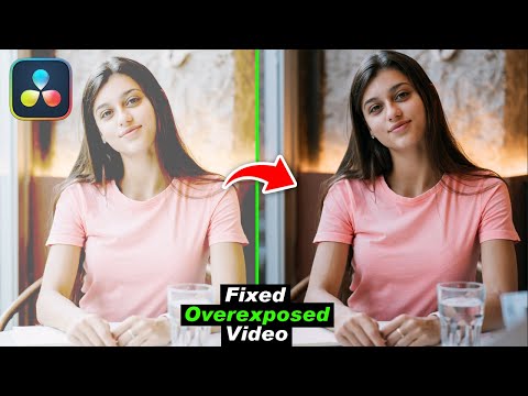 How To Fix OVEREXPOSED VIDEO In Davinci Resolve