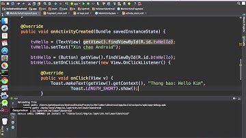 07 - Sử dụng toast để thông báo nhanh