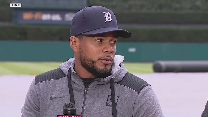 Detroit Tigers Jeimer Candelario talks Opening Day...