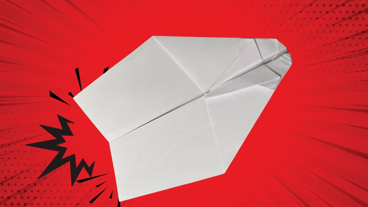 🔥 Amazing Paper Airplane Glider Tutorial ❤️ HI ORIGAMI