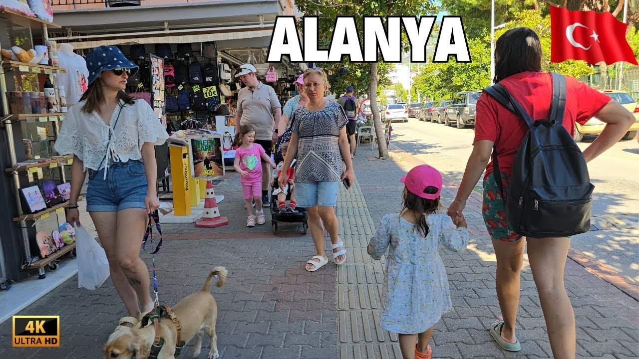 Alanya Cleopatra Beach Turkey October 2025 | Walking Tour Antalya Türkiye [4K HDR]
