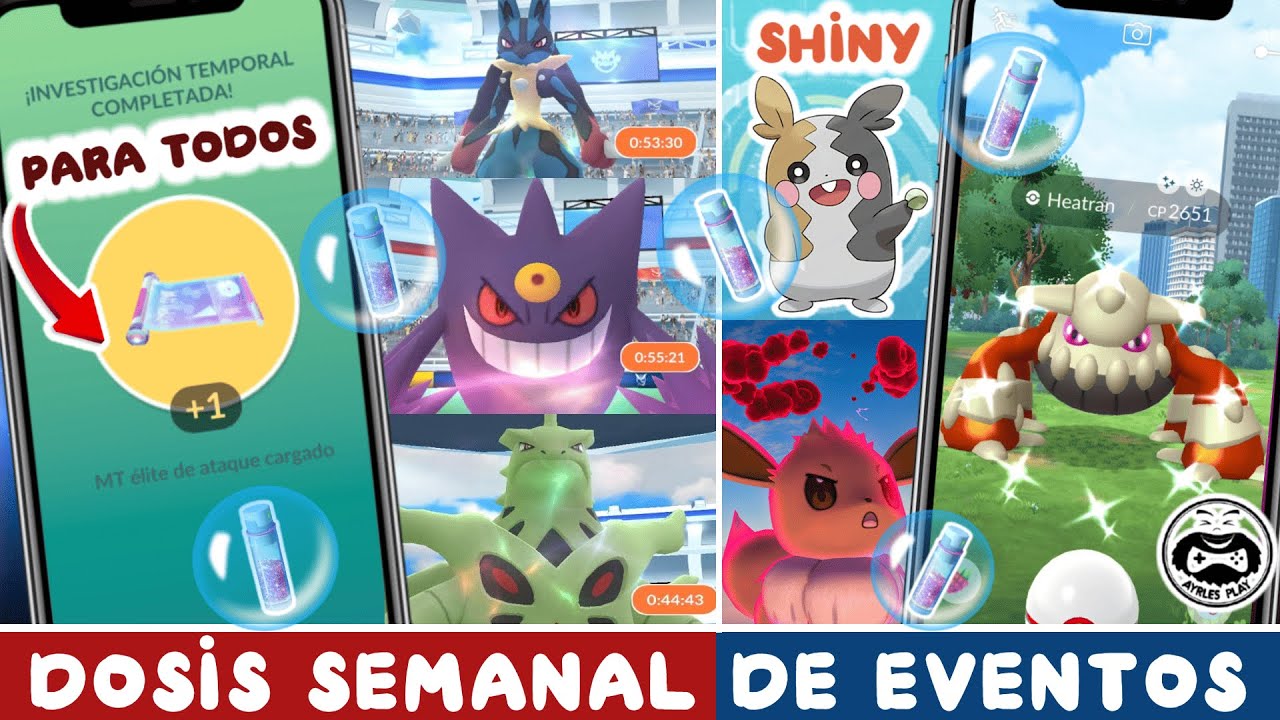 [Gratis] MT ELITE | DEBUT MORPEKO SHINY | MUCHO POLVO ESTELAR y MEGA LUCARIO, GENGAR  en POKEMON GO