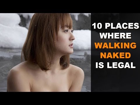 10 Public Places Where People Bare It All