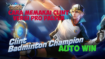 Begini Cara Pro Player Menggunakan Clint|| Cara Menggunakan Clint Revamp Versi Ayana Kun